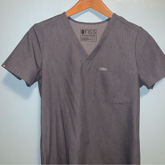 Figs Technical Collection Scrub Top Small - Picture 3 of 4